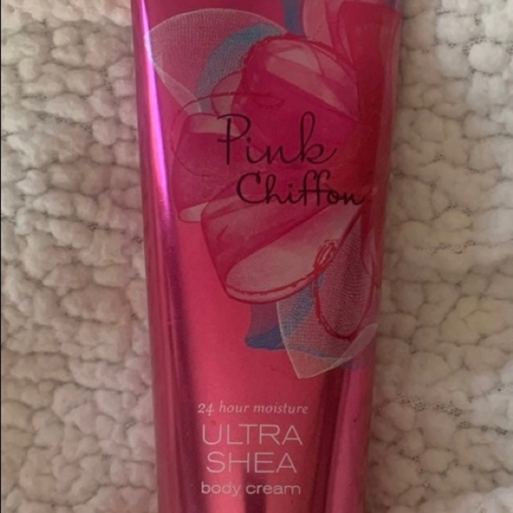 Bath and Body Works Pink Chiffon Body Cream